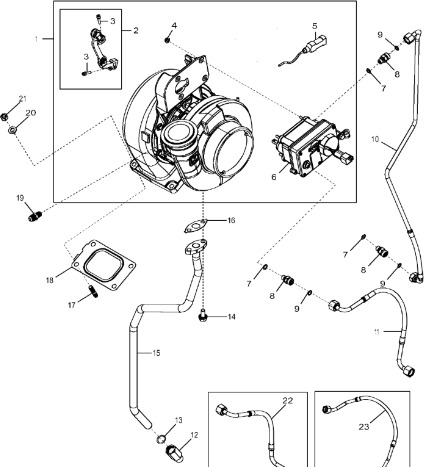 John Deere 9470RX - Turbospręźarka DZ108113 (Silnik) - Турбина для Сельскохозяйственной техники: фото 1 John Deere 9470RX - Turbospręźarka DZ108113 (Silnik) - Турбина для Сельскохозяйственной техники: фото 1