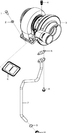 John Deere 9470RX - Turbospręźarka regenerowana SE502512 (Silnik) - Турбина для Сельскохозяйственной техники: фото 1 John Deere 9470RX - Turbospręźarka regenerowana SE502512 (Silnik) - Турбина для Сельскохозяйственной техники: фото 1