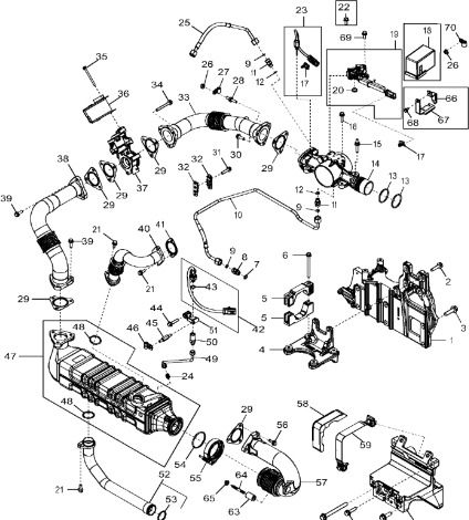 John Deere 9470RX - Uchwyt DZ101886 (Silnik) - Двигатель и запчасти для Тракторов: фото 1
