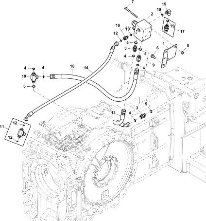 John Deere 9470RX - Zawór RE244514 (Hamulec) - Тормозной клапан для Сельскохозяйственной техники: фото 1 John Deere 9470RX - Zawór RE244514 (Hamulec) - Тормозной клапан для Сельскохозяйственной техники: фото 1
