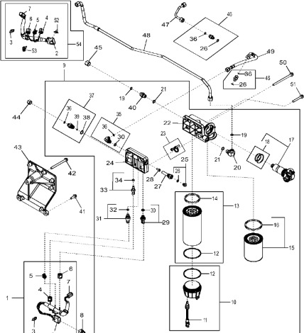 John Deere 9470RX - Zawór RE526212 (Silnik) - Клапан для Сельскохозяйственной техники: фото 1