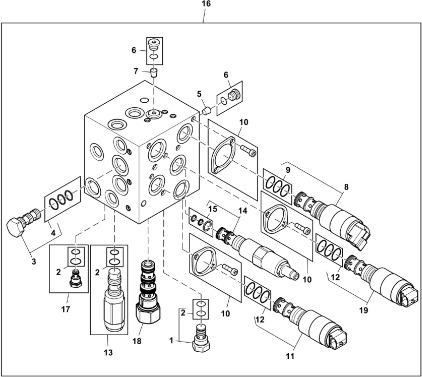 John Deere 9470RX - Zawór elektromagn.hydraul. RE592420 (Hamulec) - Тормозной клапан для Тракторов: фото 1 John Deere 9470RX - Zawór elektromagn.hydraul. RE592420 (Hamulec) - Тормозной клапан для Тракторов: фото 1