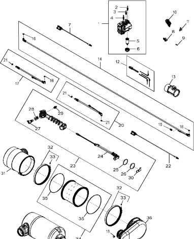 John Deere 9470RX - Zawór elektromagnetyczny DZ104871 (Silnik) - Клапан для Тракторов: фото 1