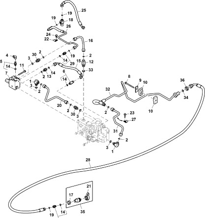 John Deere 9470RX - Zawór sterujący z nap.hydr. RE262003 (Hamulec) - Тормозной клапан для Тракторов: фото 1 John Deere 9470RX - Zawór sterujący z nap.hydr. RE262003 (Hamulec) - Тормозной клапан для Тракторов: фото 1