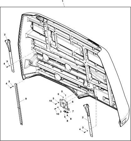John Deere 960 - Drzwi DC214495 (Rama, pokrywy, róźne) - Дверь и запчасти для Сельскохозяйственной техники: фото 1