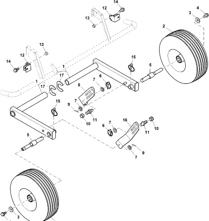 John Deere 960 - Zestaw koła i opony DC202020 (Podbieracz) - Колесо для Сельскохозяйственной техники: фото 1