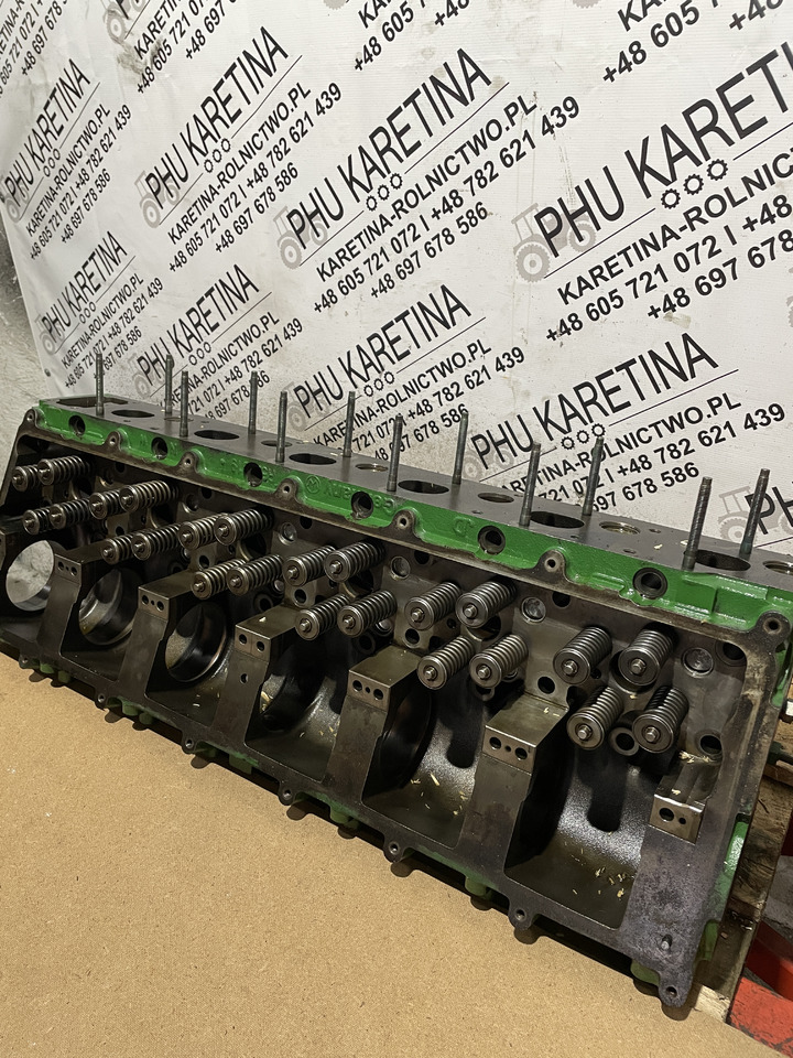 John Deere S790 9470 9470RX - głowica cylindra RE520563 - Головка блока для Сельскохозяйственной техники: фото 1 John Deere S790 9470 9470RX - głowica cylindra RE520563 - Головка блока для Сельскохозяйственной техники: фото 1