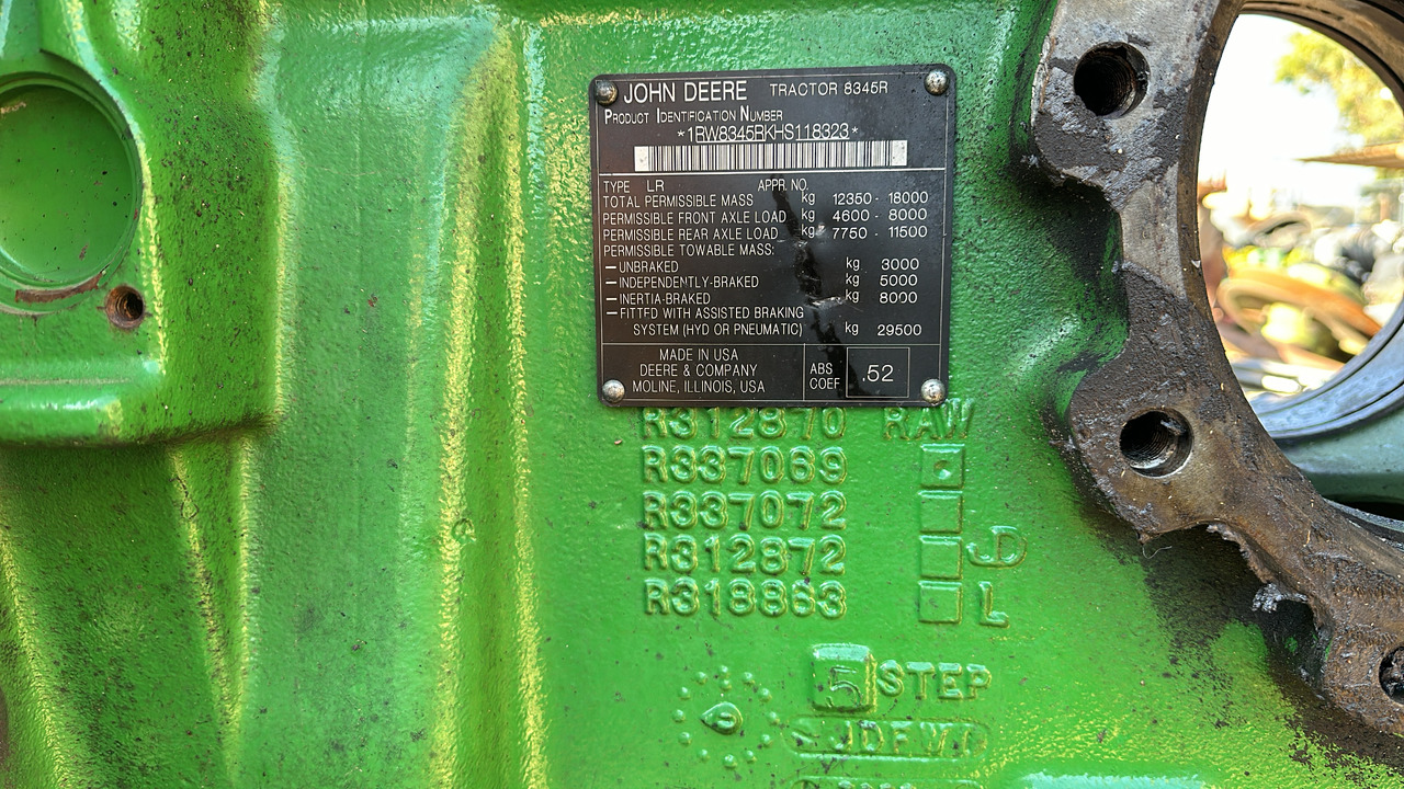 John deere 8345r miska olejowa obudowa mostu przedniego - Ось и запчасти для Сельскохозяйственной техники: фото 1 John deere 8345r miska olejowa obudowa mostu przedniego - Ось и запчасти для Сельскохозяйственной техники: фото 1