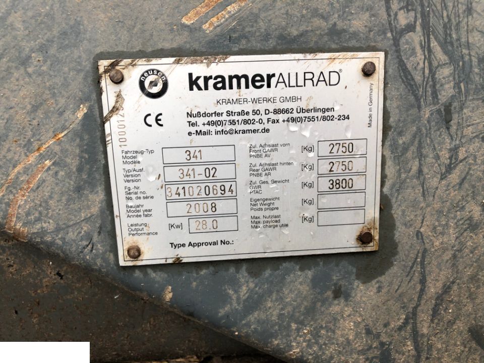 Kramer Allrad 280 341-02 Radlader - Części - Zwrotnica - Поворотный кулак для Строительной техники: фото 1 Kramer Allrad 280 341-02 Radlader - Części - Zwrotnica - Поворотный кулак для Строительной техники: фото 1