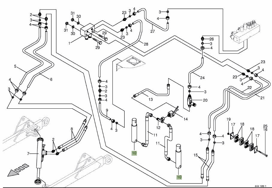 Krone Big M II - siłownik hydrauliczny 009184760 - Гидравлический цилиндр для Сельскохозяйственной техники: фото 1 Krone Big M II - siłownik hydrauliczny 009184760 - Гидравлический цилиндр для Сельскохозяйственной техники: фото 1