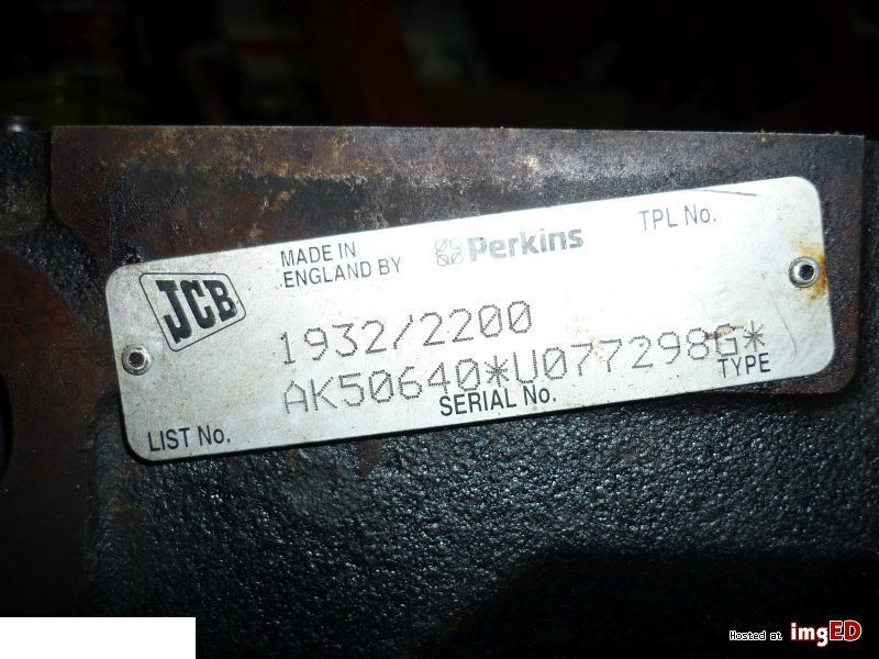 MANITOU - Silnik Perkins - AK50640 - GŁOWICA ZZ80252 - Головка блока для Сельскохозяйственной техники: фото 1