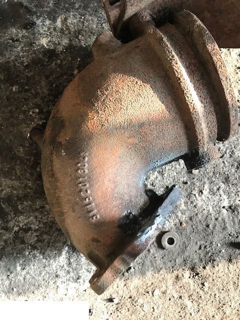 Турбина для Сельскохозяйственной техники Man d20 - Kolano Kolektora Turbiny: фото 1