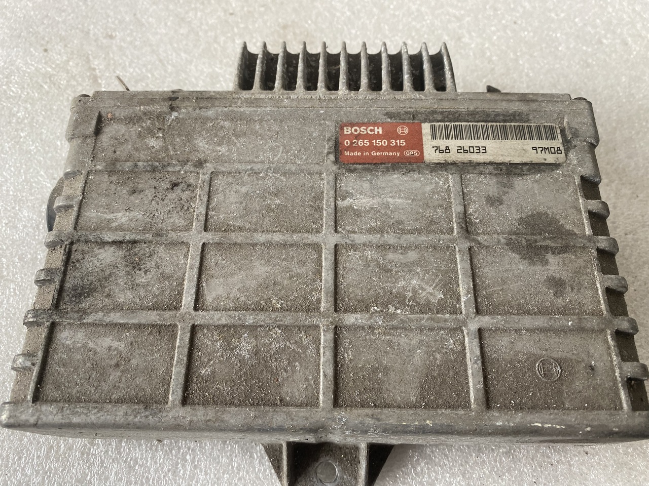 Man sterownik moduł MAN ABS Bosch 0 265 150  315 0265150315 - Блок управления для Сельскохозяйственной техники: фото 1