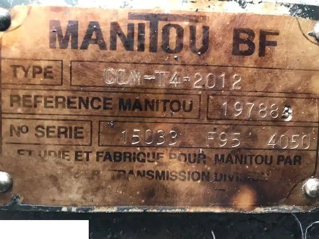 Manitou 625 - Spicer Com T42012 - [CZĘŚCI] - SILNIK - Двигатель для Погрузочно-разгрузочной техники: фото 1