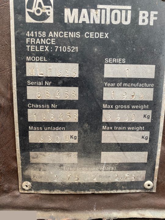 Дифференциал для Телескопических погрузчиков Manitou MLT 626 - Atak: фото 1