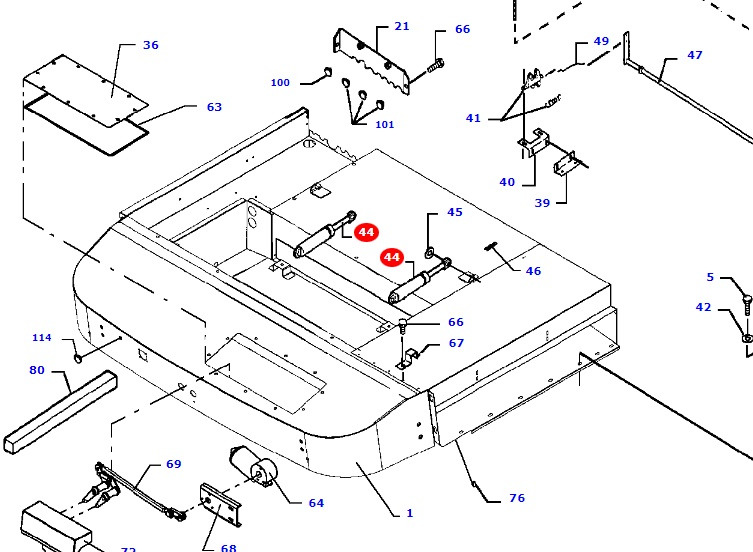 Massey Fergusson MF 30 32 - siłownik gazowy szyberdachu D45061900 - Ветровое стекло для Сельскохозяйственной техники: фото 1 Massey Fergusson MF 30 32 - siłownik gazowy szyberdachu D45061900 - Ветровое стекло для Сельскохозяйственной техники: фото 1