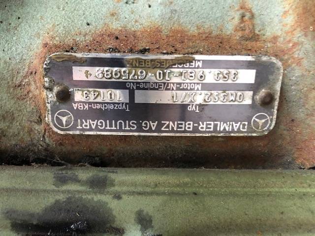 Mercedes Om 352 - Blok Cylindrów - Блок цилиндров для Сельскохозяйственной техники: фото 1