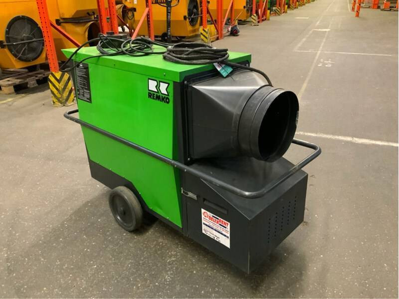 Nagrzewnica olejowa Remko CLK 70 - z odprowadzaniem spalin [CZĘŚCI LUB CAŁOŚĆ] - Тепловая пушка: фото 1