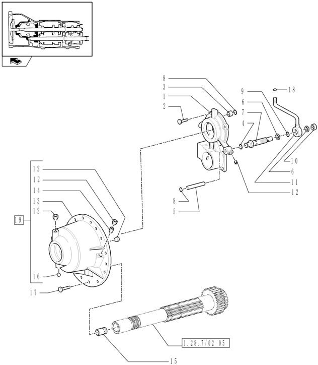 New Holland T6010 Kolektor 5179106 - Коробка передач и запчасти для Тракторов: фото 1