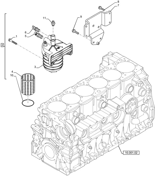 New Holland T6090 T6070 Filtr paliwa 5801465187 - Топливный фильтр для Сельскохозяйственной техники: фото 1