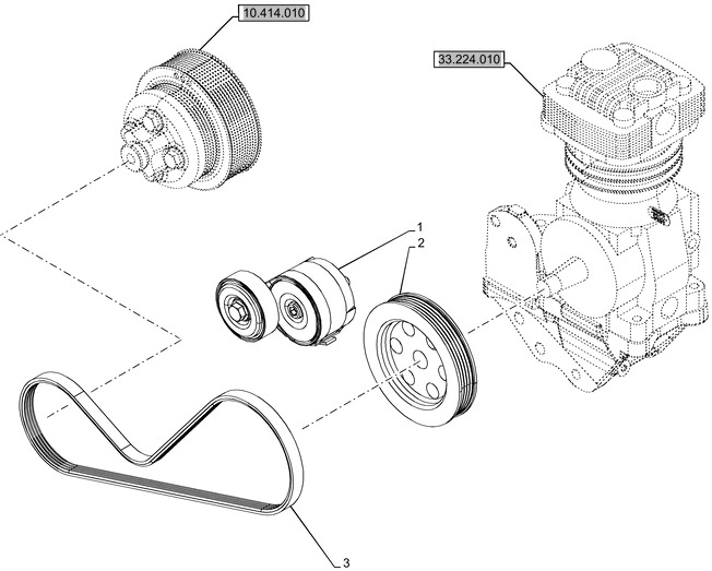 New Holland T6090 T6070 Napinacz pasa 87300104 - Натяжитель ремня для Сельскохозяйственной техники: фото 1 New Holland T6090 T6070 Napinacz pasa 87300104 - Натяжитель ремня для Сельскохозяйственной техники: фото 1