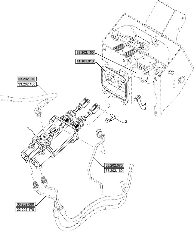 New Holland T6090 T6070 Wspom ukl hamulcow 47979395 - Принадлежность тормозной системы для Тракторов: фото 1 New Holland T6090 T6070 Wspom ukl hamulcow 47979395 - Принадлежность тормозной системы для Тракторов: фото 1