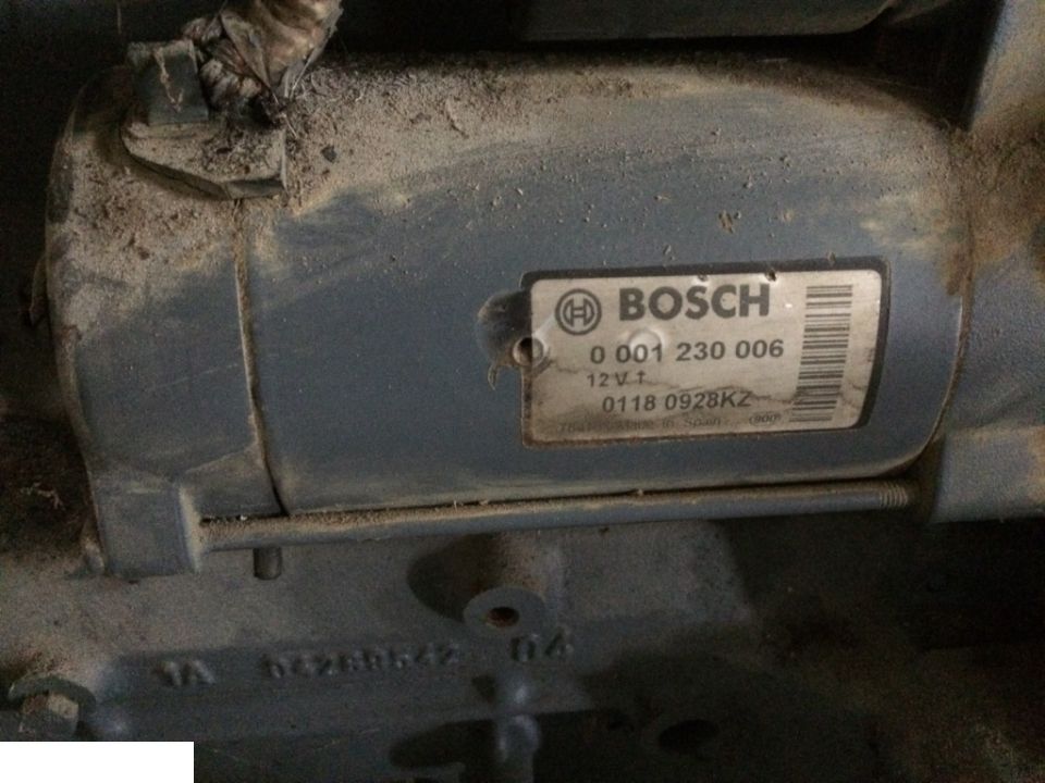 Rozrusznik Bosch 01180928kz - Стартер для Сельскохозяйственной техники: фото 1