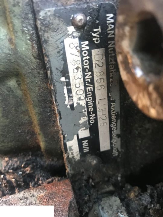 Silnik Man D2866 - Części - Wał - Двигатель для Сельскохозяйственной техники: фото 1