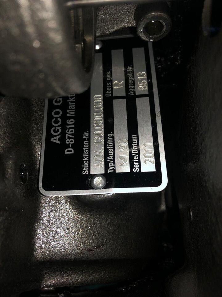 Skrzynia biegów Vario ML 90 Fendt Valtra S , Massey Ferguson dyna vt - Трансмиссия для Сельскохозяйственной техники: фото 1