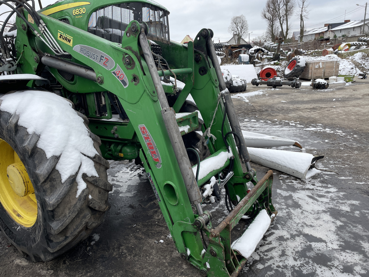 Stoll Robust FZ 40 - ładowacz czołowy TUR - Фронтальный погрузчик для трактора: фото 1 Stoll Robust FZ 40 - ładowacz czołowy TUR - Фронтальный погрузчик для трактора: фото 1