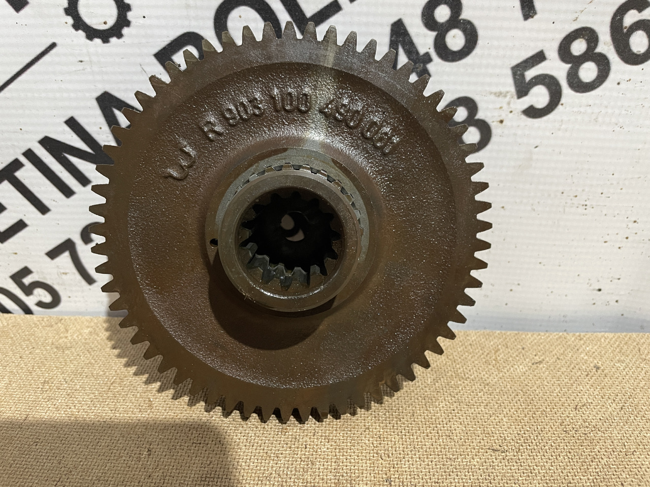 Valtra S354 Massey 8480 - skrzynia biegów - koło zębate walcowe 903100490061 - Коробка передач для Сельскохозяйственной техники: фото 1