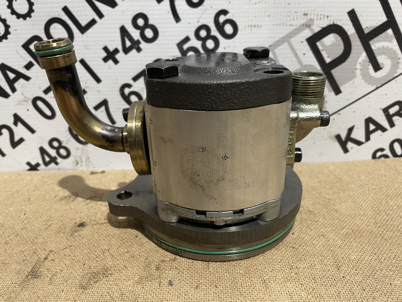 Valtra S354 Massey 8480 - skrzynia biegów - pompa hydrauliczna Rexroth G916100490030 0510515343 - Гидравлический насос для Сельскохозяйственной техники: фото 1 Valtra S354 Massey 8480 - skrzynia biegów - pompa hydrauliczna Rexroth G916100490030 0510515343 - Гидравлический насос для Сельскохозяйственной техники: фото 1