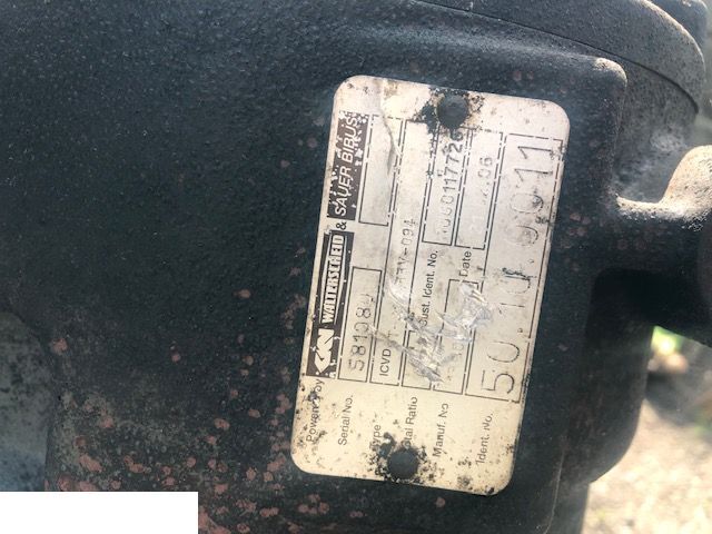 Vari Power Sauer Bibus ICVD GT-S1 A 233V [CZĘŚCI] - Трансмиссия для Сельскохозяйственной техники: фото 1