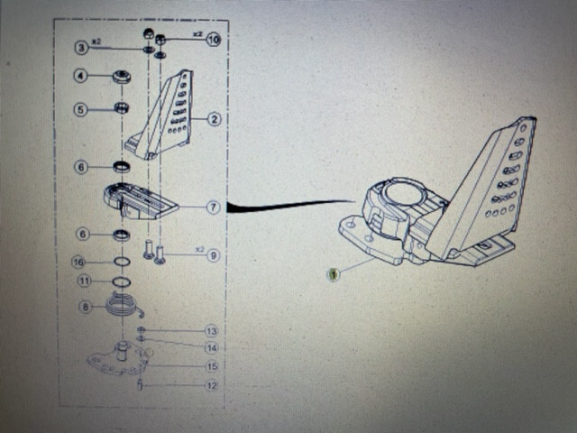 Wspornik błotnika skrętny Claas AXION - Крыло для Тракторов: фото 1 Wspornik błotnika skrętny Claas AXION - Крыло для Тракторов: фото 1