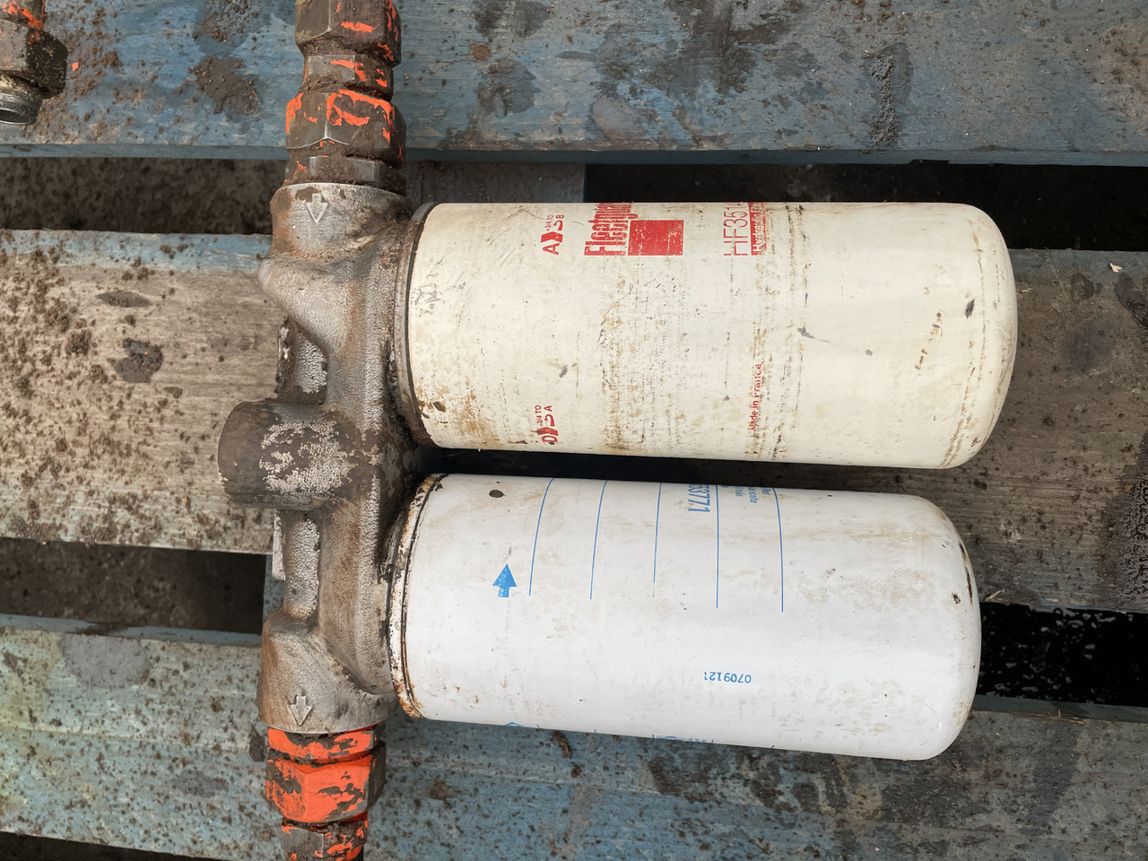 ZF 4PW45H1 Zettelmayer Volvo - skrzynia biegów - podstawa filtrów hydrauliki - Коробка передач для Сельскохозяйственной техники: фото 1