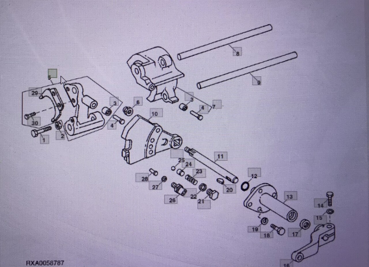 John Deere AR70864/Dżwignia/John Deere 4555/4755/4955 - Запчасти для Тракторов: фото 1 John Deere AR70864/Dżwignia/John Deere 4555/4755/4955 - Запчасти для Тракторов: фото 1