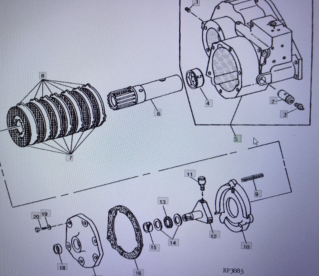John Deere RE50440/osłona/John Deere 4555/4755/4955 - Запчасти для Тракторов: фото 1