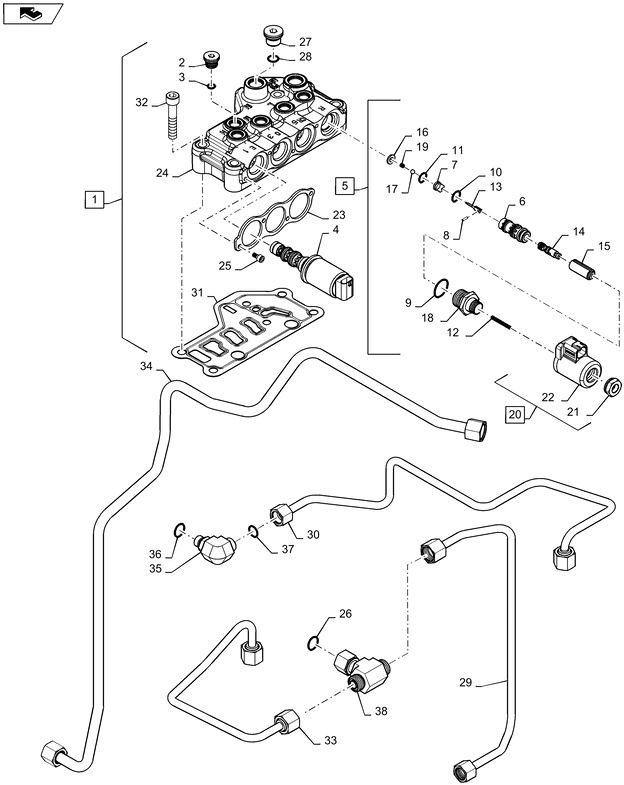 New Holland T6090 Elektromagnes pwm 84173878 - Запчасти для Тракторов: фото 1 New Holland T6090 Elektromagnes pwm 84173878 - Запчасти для Тракторов: фото 1