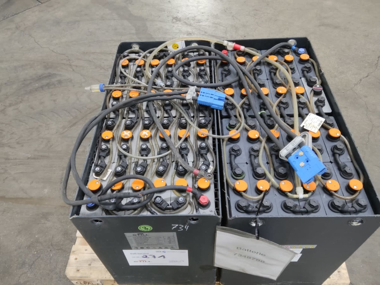 Battery package 2x pieces - Аккумулятор для Погрузочно-разгрузочной техники: фото 4 Battery package 2x pieces - Аккумулятор для Погрузочно-разгрузочной техники: фото 4