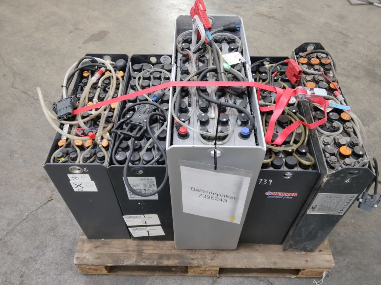 Battery package 5x pieces - Аккумулятор для Погрузочно-разгрузочной техники: фото 4 Battery package 5x pieces - Аккумулятор для Погрузочно-разгрузочной техники: фото 4