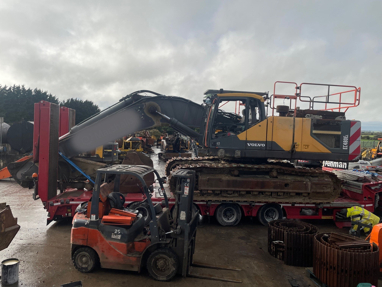 Volvo EC480E - Гусеничный экскаватор: фото 1 Volvo EC480E - Гусеничный экскаватор: фото 1