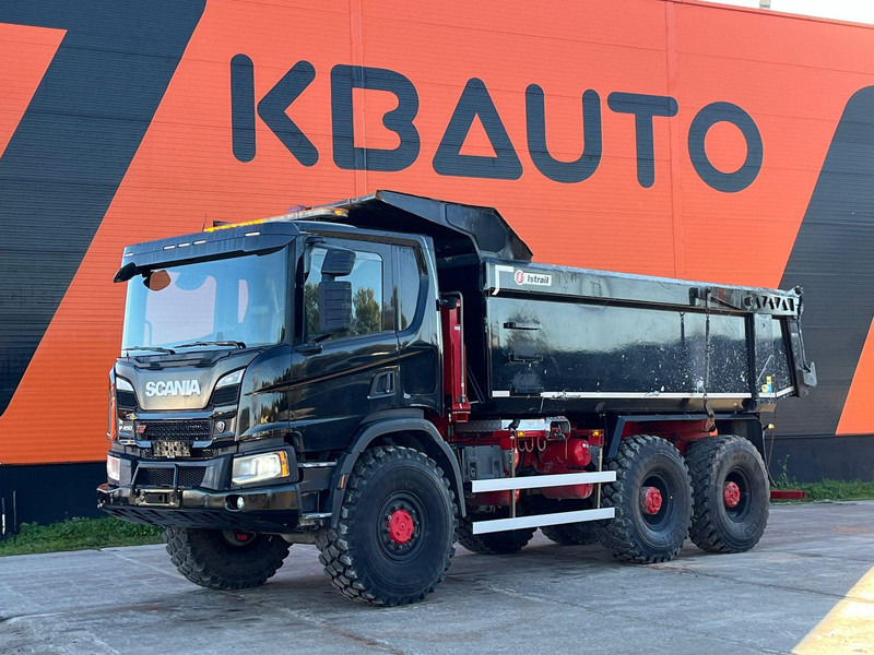 Самосвал Scania P 450 XT 6x6 RETARDER / FULL STEEL / DRUM BRAKES / BIG AXLES / BOX L=5459 mm: фото 1 Самосвал Scania P 450 XT 6x6 RETARDER / FULL STEEL / DRUM BRAKES / BIG AXLES / BOX L=5459 mm: фото 1