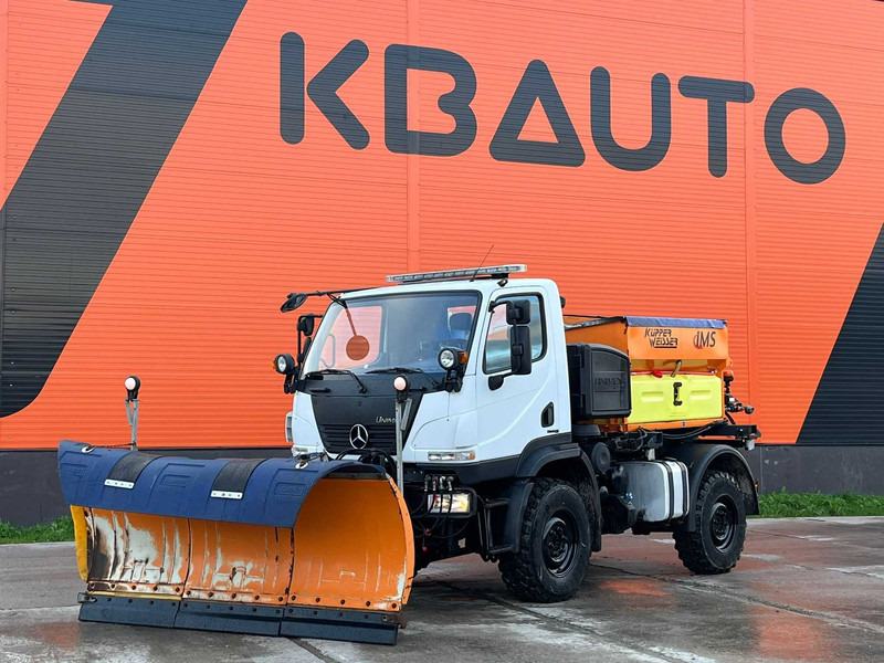 Грузовик бортовой/ Платформа, Коммунальная/ Специальная техника Unimog U 20 4x4 SNOW PLOW / SPREADER / TIPPER BOX: фото 1 Грузовик бортовой/ Платформа, Коммунальная/ Специальная техника Unimog U 20 4x4 SNOW PLOW / SPREADER / TIPPER BOX: фото 1