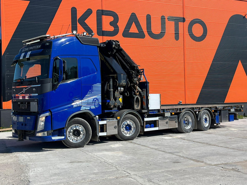 Volvo FH 460 8x2*6 PK78002 + JIB + WINCH / PLATFORM L=7190 mm - Грузовик бортовой/ Платформа, Автоманипулятор: фото 2 Volvo FH 460 8x2*6 PK78002 + JIB + WINCH / PLATFORM L=7190 mm - Грузовик бортовой/ Платформа, Автоманипулятор: фото 2