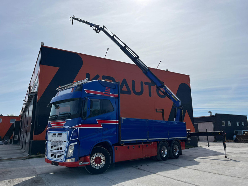 Volvo FH 540 6x4 PK26002 + JIB / PLATFORM L=6424 mm - Грузовик бортовой/ Платформа, Автоманипулятор: фото 1 Volvo FH 540 6x4 PK26002 + JIB / PLATFORM L=6424 mm - Грузовик бортовой/ Платформа, Автоманипулятор: фото 1