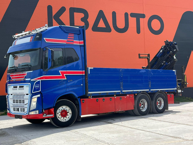 Volvo FH 540 6x4 PK26002 + JIB / PLATFORM L=6424 mm - Грузовик бортовой/ Платформа, Автоманипулятор: фото 2 Volvo FH 540 6x4 PK26002 + JIB / PLATFORM L=6424 mm - Грузовик бортовой/ Платформа, Автоманипулятор: фото 2