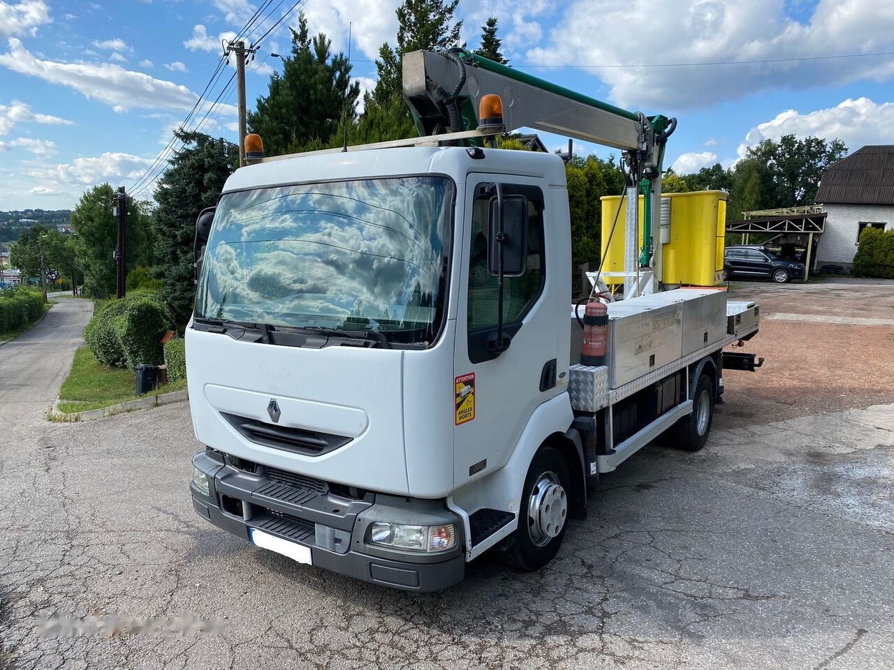 Renault Midlum Dci 220 - Грузовик с подъемником: фото 1