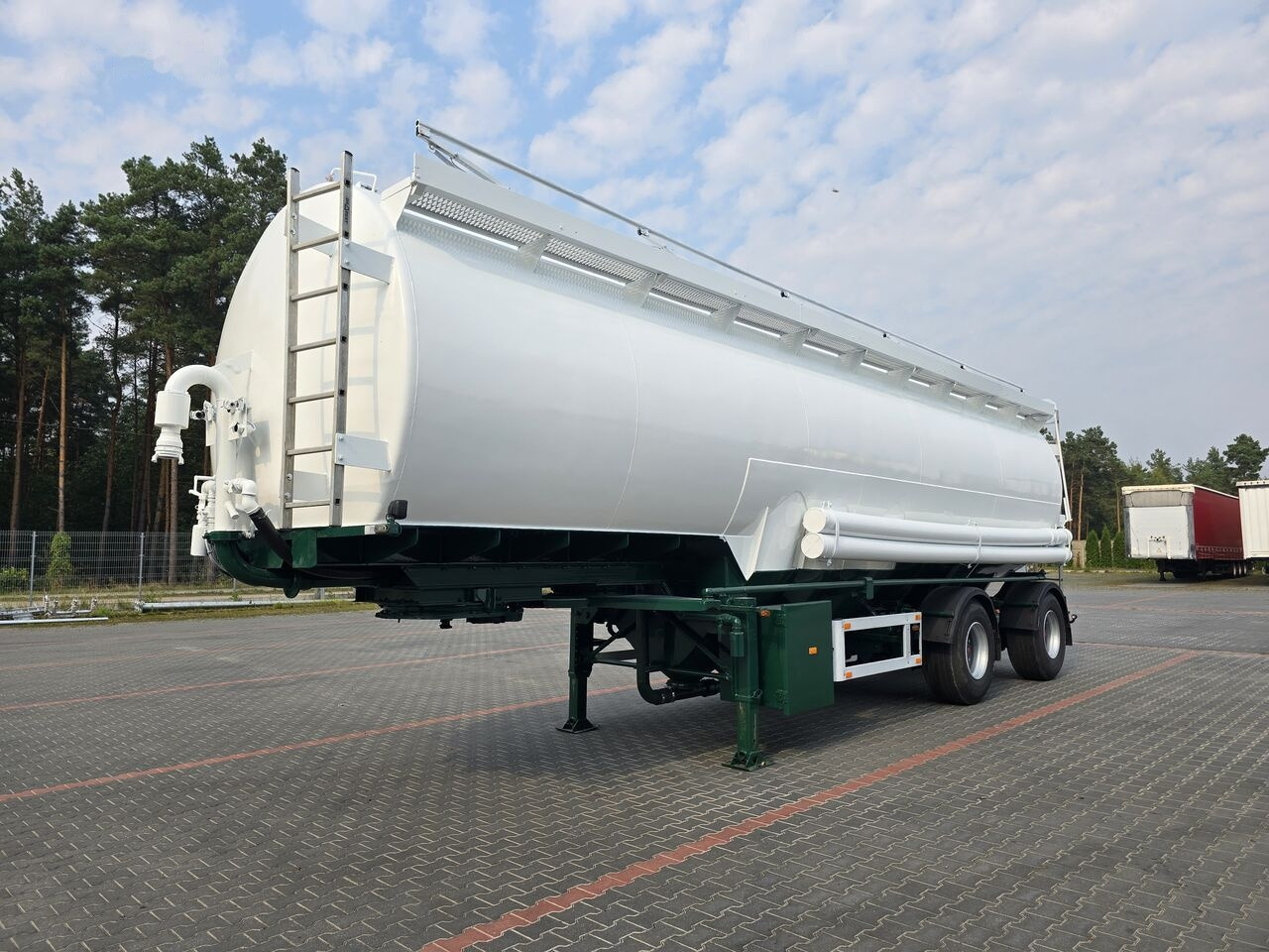 Полуприцеп цистерна для сыпучих грузов Lambrecht WELGRO fodder, flour, wheat, corn, grain PASZOWOZ SILOS: фото 1