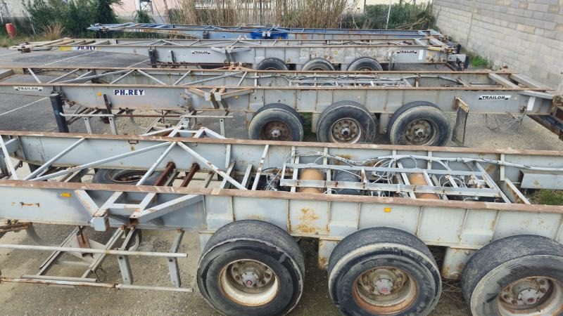 Trailor S383EL1L (Exportation) - Полуприцеп-контейнеровоз/ Сменный кузов: фото 1 Trailor S383EL1L (Exportation) - Полуприцеп-контейнеровоз/ Сменный кузов: фото 1