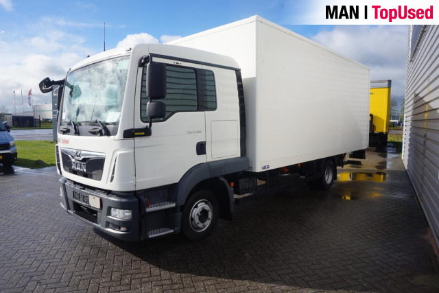 MAN TGL 8.190 4X2 BL / Koffer LBW - Грузовик с закрытым кузовом: фото 1